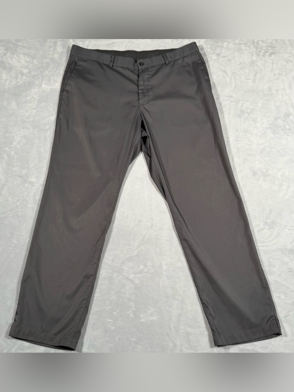 Nike Golf Dri-FIT Mens Gray Performance Pants 36x30 Stretch Athletic
